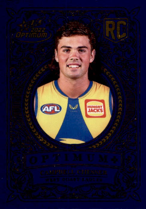 Campbell Chesser, RC, Optimum + Plus, 2022 Select AFL Optimum