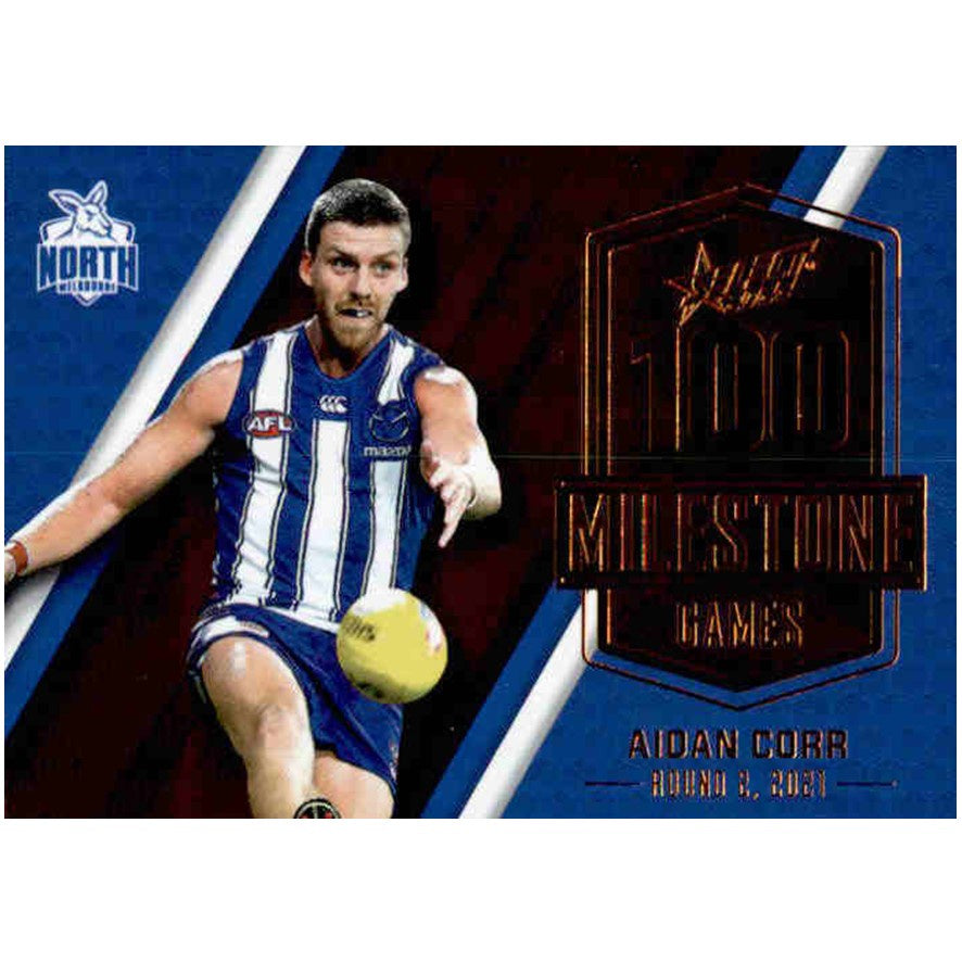 Aidan Corr, Milestone, 2022 Select AFL Footy Stars