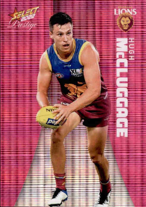 Hugh McCluggage, Pink Parallel, 2022 Select AFL Prestige