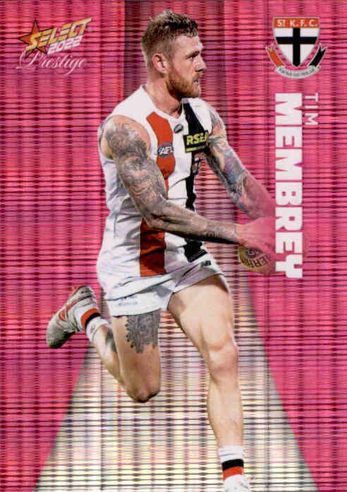 Tim Membrey, Pink Parallel, 2022 Select AFL Prestige