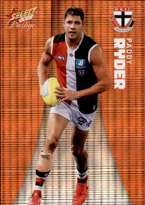 Patty Ryder, Orange Parallel, 2022 Select AFL Prestige