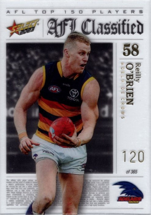 Reilly O'Brien, AFL Classified, 2023 Select AFL Footy Stars