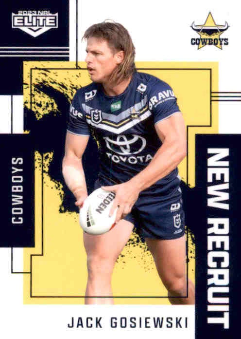 Jack Gosiewski, New Recruit, 2023 TLA Elite NRL Rugby League