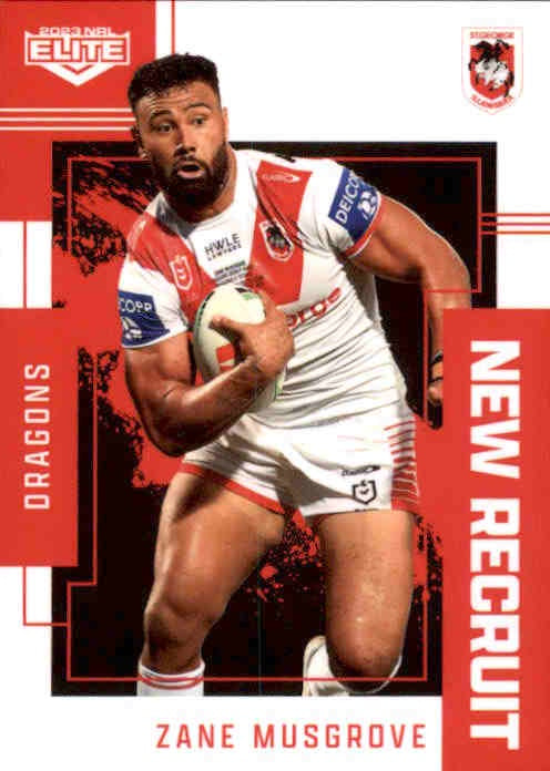 Zane Muscrove, New Recruit, 2023 TLA Elite NRL Rugby League