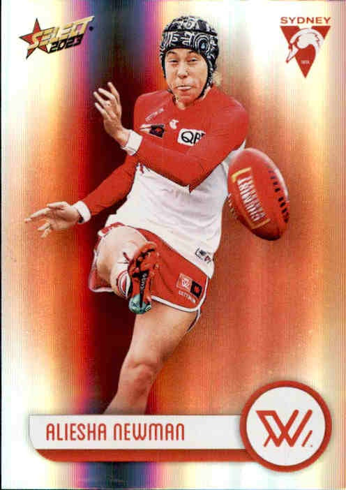 Aliesha Newman, 229, Parallel, 2023 Select AFL Footy Stars