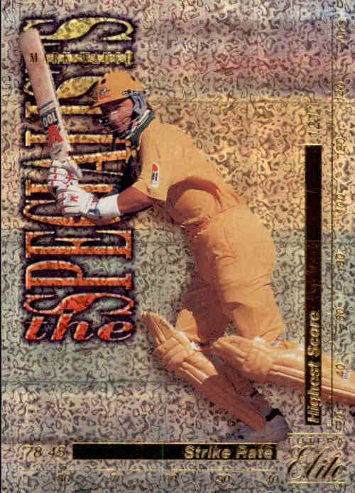 Mark Waugh, The Specialists, 1996 Futera Elite Cricket