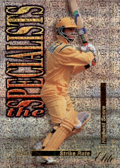 Steve Waugh, The Specialists, 1996 Futera Elite Cricket