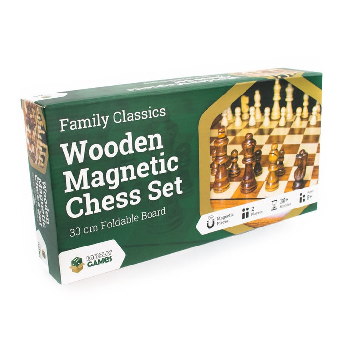 LPG Wooden Magnetic Chess Set - 30 cm