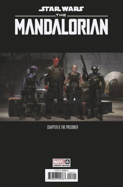 Star Wars The Mandalorian #6 Concept Art Variant Comic
