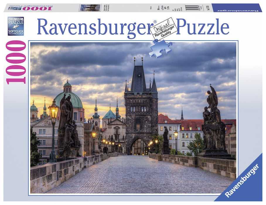 Ravensburger - The Walk Across the Charles Bridge - 1000 Piece Jigsaw Puzzle