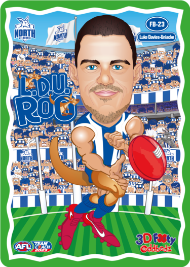 Luke Davies-Uniacke, 3D Footy Oddbodz, 2023 Teamcoach AFL