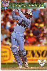 1993-94 Futera Great Cricket Memories, David Gower, #117