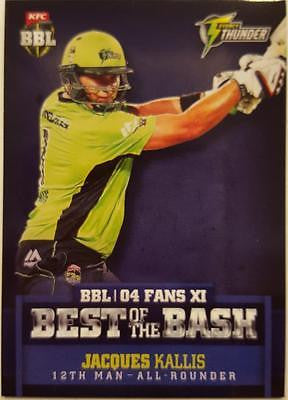 2015-16 Tap'n'play CA BBL 05 Cricket, Best of the Bash, Jacques Kallis