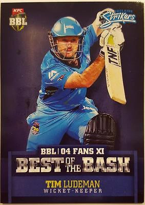 2015-16 Tap'n'play CA BBL 05 Cricket, Best of the Bash, Tim Ludeman, Strikers