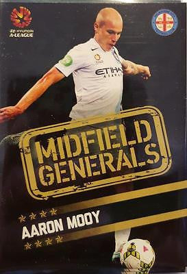 2015-16 Tap'n'play FFA A-League Soccer Midfield Generals, Aaron Mooy, # MG-06