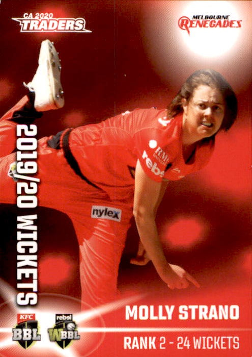 Molly Strano, Top 10, 2020-21 TLA Cricket Australia and BBL