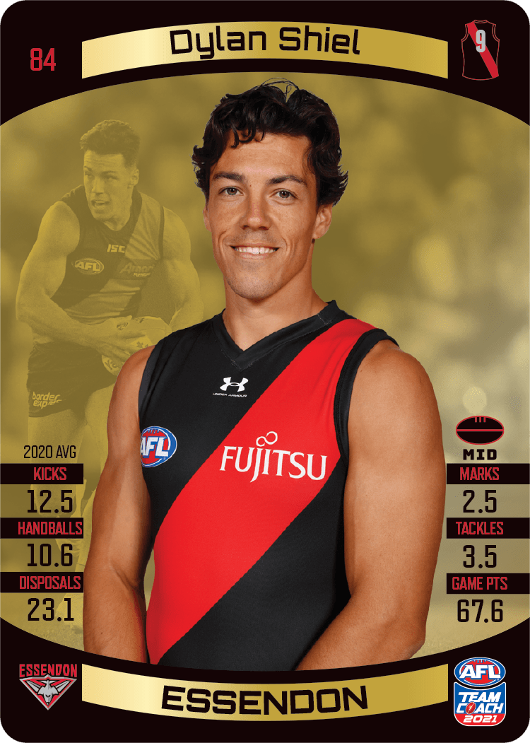 Dylan Shiel, Gold, 2021 Teamcoach AFL