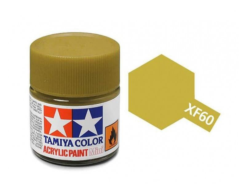 TAMIYA ACRYLIC MINI XF-60 DARK YELLOW 10ml