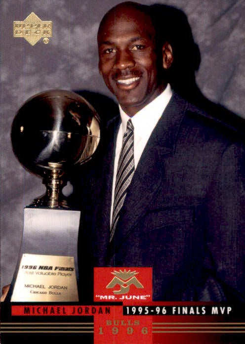 Michael Jordan, Mr June, MJ-10, 2008-09 UD Lineage Basketball NBA