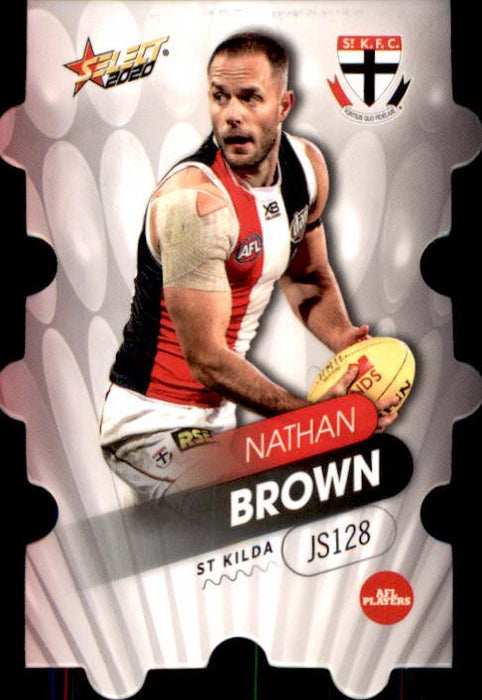 JS128 Nathan Brown, Jigsaw, 2020 Select AFL Footy Stars