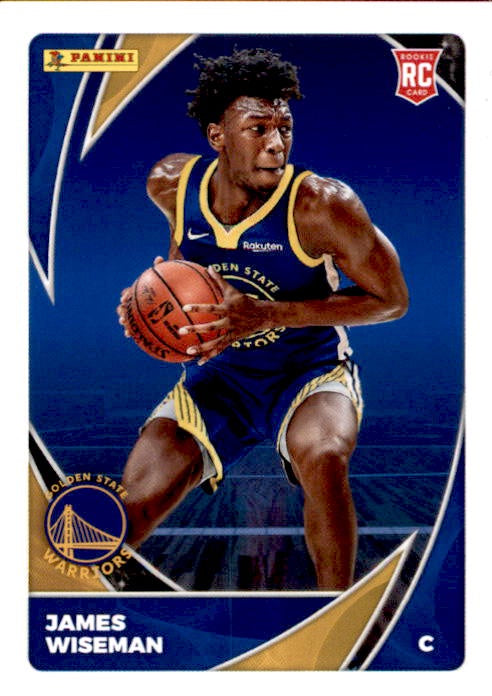 James Wiseman, RC, 2020 Panini Sticker & Card Collection Basketball NBA