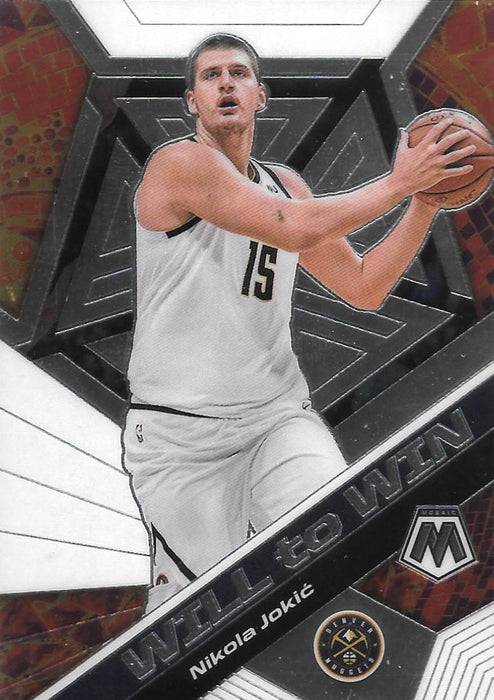 Nikola Jokic, Will to Win, 2019-20 Panini Mosaic Basketball NBA