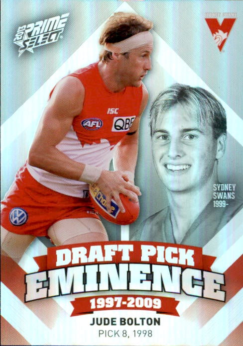 Jude Bolton, Draft Pick Eminence, 2013 Select AFL Prime