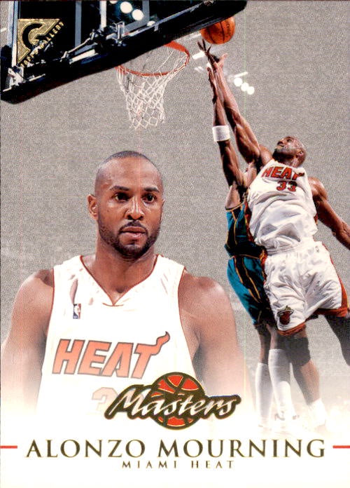 Alonzo Mourning, Masters, 2000-01 Topps Gallery NBA Basketball
