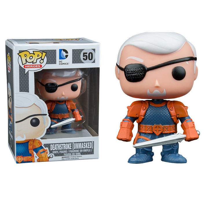 DC Comics -Deathstroke Unmasked Pop! Vinyl