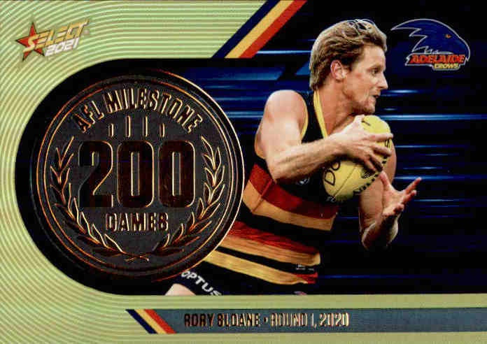 Rory Sloane, 200 Games Milestone, 2021 Select AFL Footy Stars