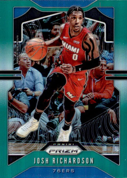 Josh Richardson, 2019-20 Prizm Basketball GREEN Refractor