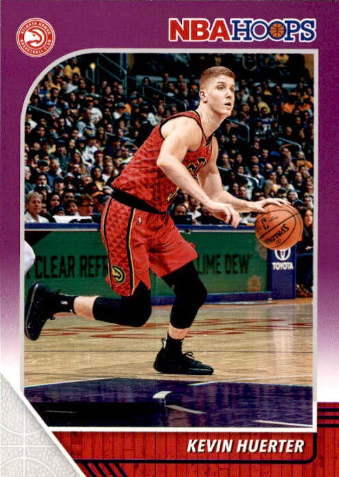 Kevin Huerter, #3, Purple Parallel, 2019-20 Panini Hoops Basketball NBA