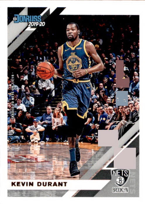 Kevin Durant, 2019-20 Panini Donruss Basketball NBA