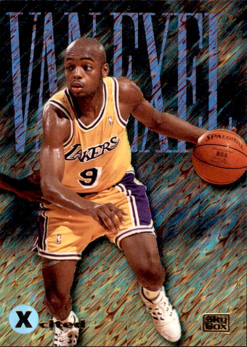 Nick Van Exel, Xcited, 1995 Skybox Emotion Basketball NBA