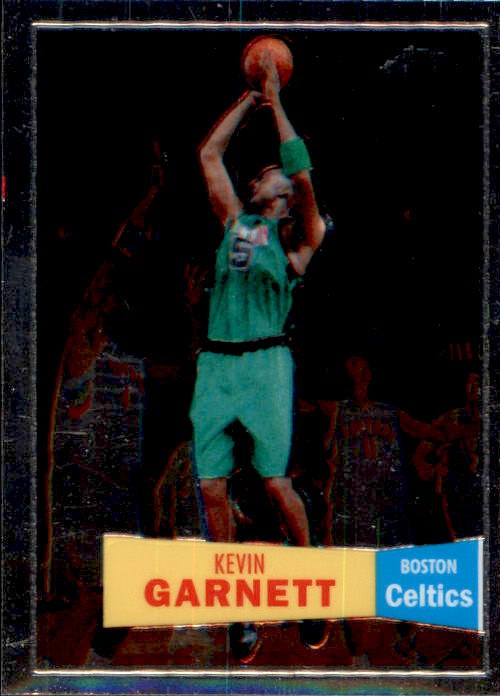 Kevin Garnett, 1957-58 Variation, 2007-08 Topps Chrome Basketball NBA