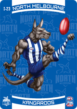 North Melbourne Kangaroos Mascot, 3D Icons, 2021 Teamcoach AFL