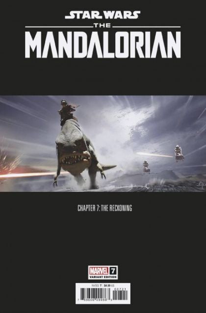 Star Wars The Mandalorian #7 Concept Art Variant Comic