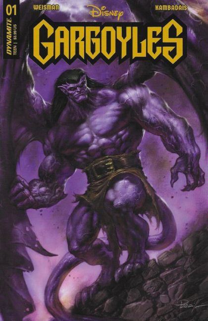 Disney Gargoyles #1, Parrillo Variant Comic