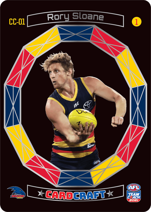Rory Sloane #1, Craft Card, 2021 Teamcoach AFL