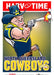 North Queensland Cowboys, NRL Mascot Harv Time Poster