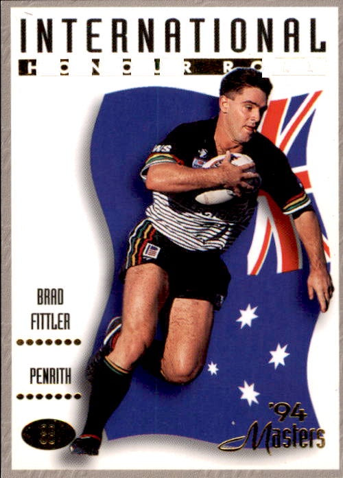 Brad Fittler, #88, 1994 Dynamic Masters Rugby League NRL