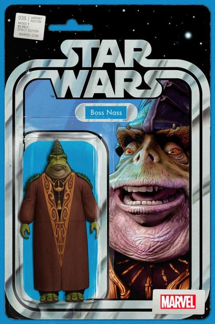 Star Wars #34 (2020) Carded Boss Nass Variant Comic