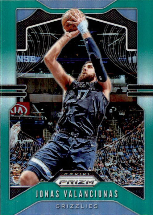 Jonas Valanciunas, 2019-20 Prizm Basketball GREEN Refractor