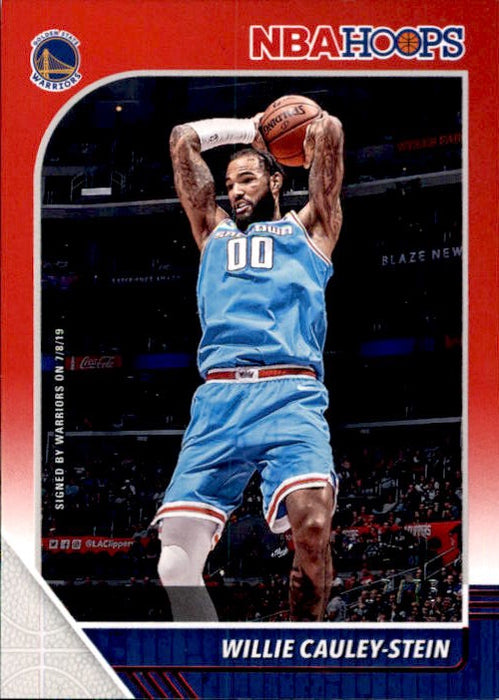 Willie Cauley-Stein, #169, Red Parallel, 2019-20 Panini Hoops Basketball NBA
