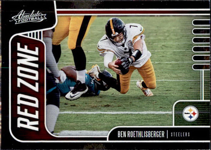 Ben Roethlisberger, Red Zone, 2019 Panini Absolute Football NFL