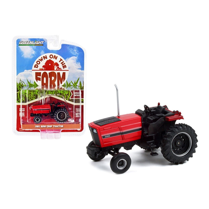 1981 Row Crop Tractor, Down on the Farm S6, 1:64 Diecast Vehicle