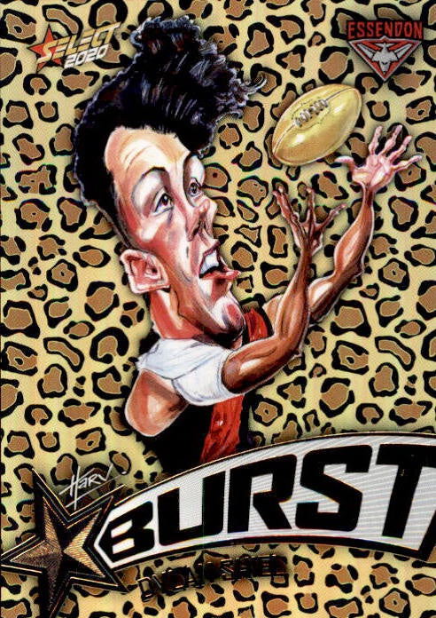 Dylan Shiel, Leopard Starburst, 2020 Select AFL Footy Stars