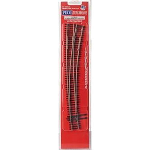 PECO #7 Right Hand Curved Turnout Insulfrog SL-8376
