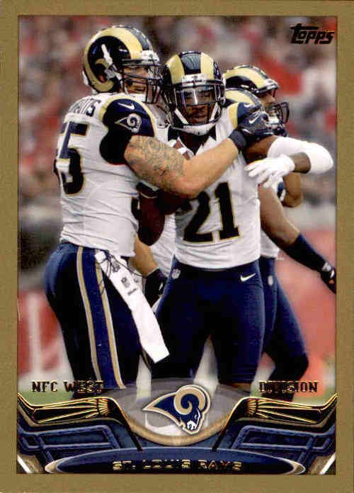 St Louis Rams, Gold, 2013-14 Topps NFL Football