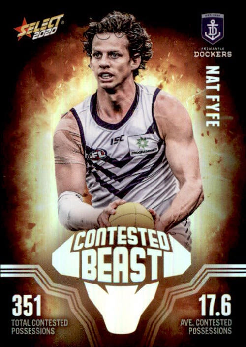 Nat Fyfe, Contested Beasts, 2020 Select AFL Footy Stars